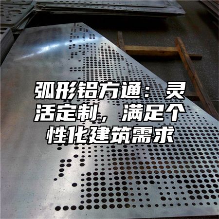 弧形鋁方通：靈活定制，滿足個性化建筑需求